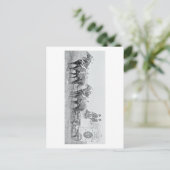 19e-eeuwse Vintage van Philadelphia Adverteren Briefkaart (Staand voorkant)