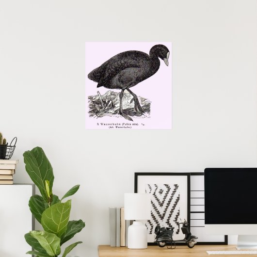 19e-eeuwse weekblad poster (Thuiskantoor)