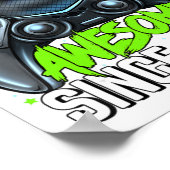 19e gamedageniveau 19 Geweldige zonde zonder vergr Poster (Hoek)