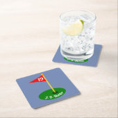 19e gat en Jouw tekst Kartonnen Onderzetters (Insitu)