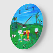 19e-gat golfklok vanaf mijn kunst grote klok (Hoek)