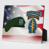 19e groep speciale strijdkrachten (AIRBORNE) Fotoplaat (Zijkant)