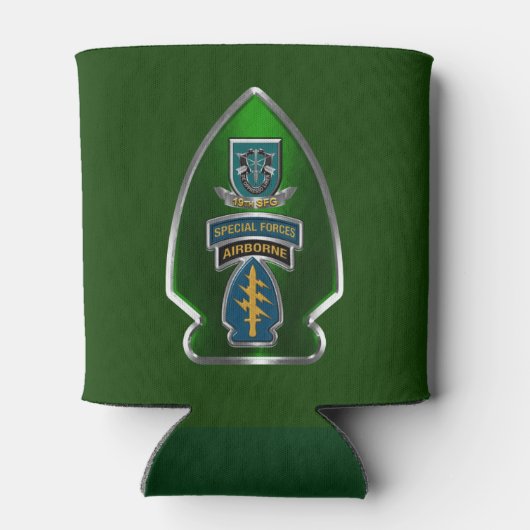 19e groep speciale strijdkrachten (in de lucht) blikjeskoeler (Achterkant)