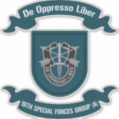 19e groep van speciale strijdkrachten (luchtlandin sticker (Voorkant)