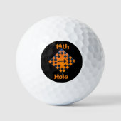 19e hole golfbal golfballen (Voorkant)