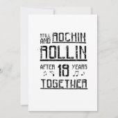 19e Jubileum - 19 jaar Couples Gift Kaart (Voorkant)