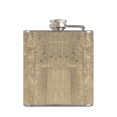 19e Jubileum Bronzy Claddagh Ring Heupfles (Achterkant)