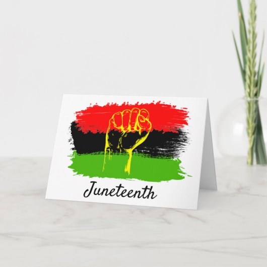 19e nationale onafhankelijkheidsdag kaart (Voorkant)