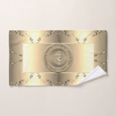 19e of 8e bronzen huwelijksjubileum bad handdoek (Handdoek)