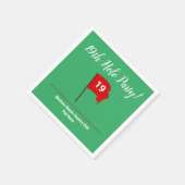 19e Plechtige vergadering Napkin Servet (Hoek)