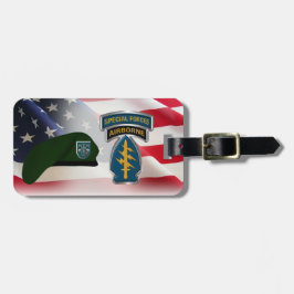 19e Special Forces Group Bagagelabel