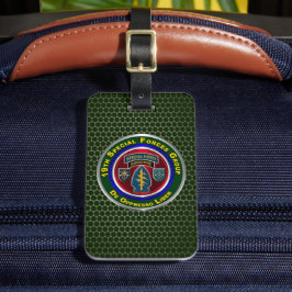 19e Special Forces Group Bagagelabel