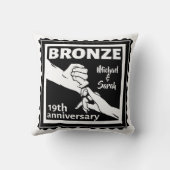 19e trouwdag met handen kussen (Achterkant)