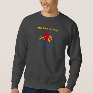 19E veldartillerie 5E infanteriediv Sweatshirt