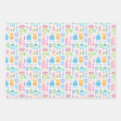 19e verjaardag Cadeaus van de roze pastel Inpakpapier Vel (Voorkant 2)