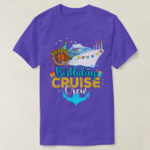 19e verjaardag Cruise Crew T-shirt (Design voorkant)