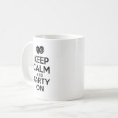 19e verjaardag design koffiemok (Voorkant links)