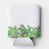 19e Verjaardag Holly December Geboorte Bloem Custo Blikjeskoeler (Achterkant)