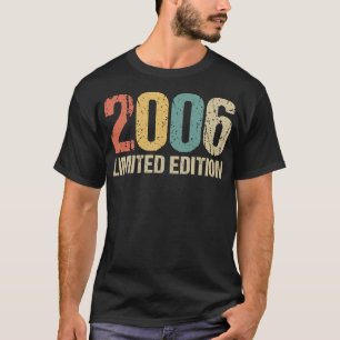 19e Verjaardag Jongen Meisje 19 Jaar 2006 Grappig T-shirt