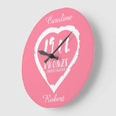 19e verjaardag traditionele brons grote klok (Hoek)