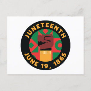 19e viering van vrijheid en vrijheid feestdagenkaart
