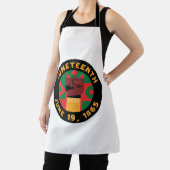 19e viering van vrijheid en vrijheid schort (Insitu)