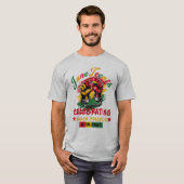 19e, Viering van zwarte vrijheid T-shirt (Voorkant volledig)