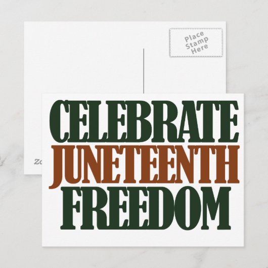 19e vrijheid briefkaart (Voorkant / Achterkant)