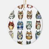 19Eigenaren en 1Cat Keramisch Ornament (Links)