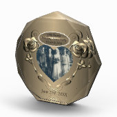 19th/8th Brons (Kleur) Foto Bruiloft Jubileum (Rechts)