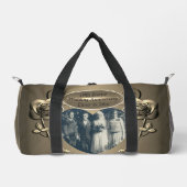 19th/8th Brons (Kleur) Foto Bruiloft Jubileum Plunjezak (Voorkant)