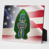 19th Special Forces Group (AIRBORNE) Fotoplaat (Zijkant)