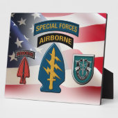19th Special Forces Group (AIRBORNE)   Fotoplaat (Zijkant)