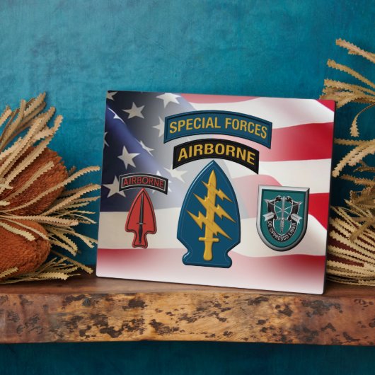 19th Special Forces Group (AIRBORNE)   Fotoplaat (Zijkant)