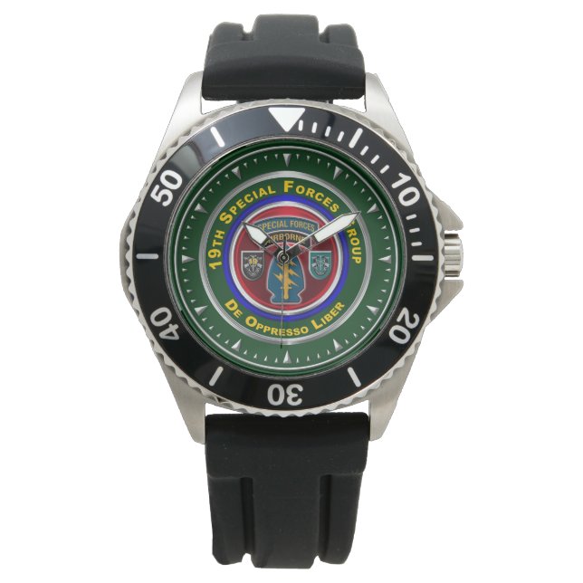 19th Special Forces Group  Horloge (Voorkant)