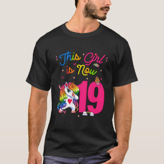 19Th This Is Now 19 Unicorn Py T-shirt