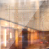 19x19 demo Goban 200% schaalbare cling Raamsticker (Vel 2)