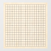 19x19 Goban Bord Cling Decal (Vel)