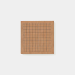 19x19 Miniatuur Goban Bruin Houtkorrel Post-it® Notes