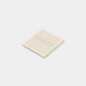 19x19 Miniatuur Goban Licht Houtstructuur Post-it® Notes (Schuin)