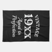  19xx-jarige tot perfectioneer leuke verjaardagsca theedoek (Horizontaal)