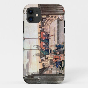 1. 日 本 橋, 広 Nihonbashi, Hiroshige, Ukiyo-e iPhone 11 Hoesje