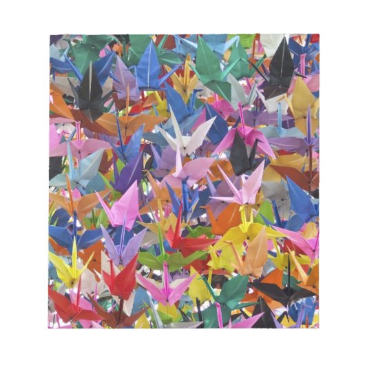 1.000 Origami Paper Cranes Notitieblok (Voorkant)