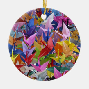 1.000 Origami Paper Cranes Ornament