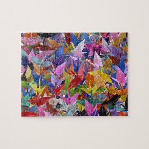 1.000 Origami Paper Cranes Puzzle Legpuzzel