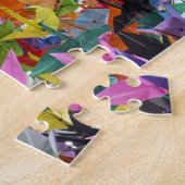 1.000 Origami Paper Cranes Puzzle Legpuzzel (Zijkant)