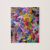 1.000 Origami Paper Cranes Puzzle Legpuzzel (Verticaal)