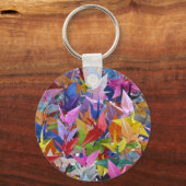 1.000 Origami Paper Cranes Sleutelhanger (Voorkant)