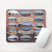 1.000 voetballers op de Grote Meren mousepad Muismat (Met muis)