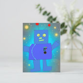 1-01 robot briefkaart (Staand voorkant)